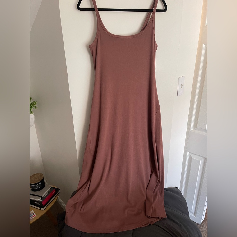 Old Navy ribbed long maxi dress size Large